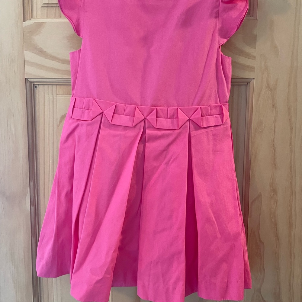 Jacadi Paris girls size 3 hot pink Dress NWT